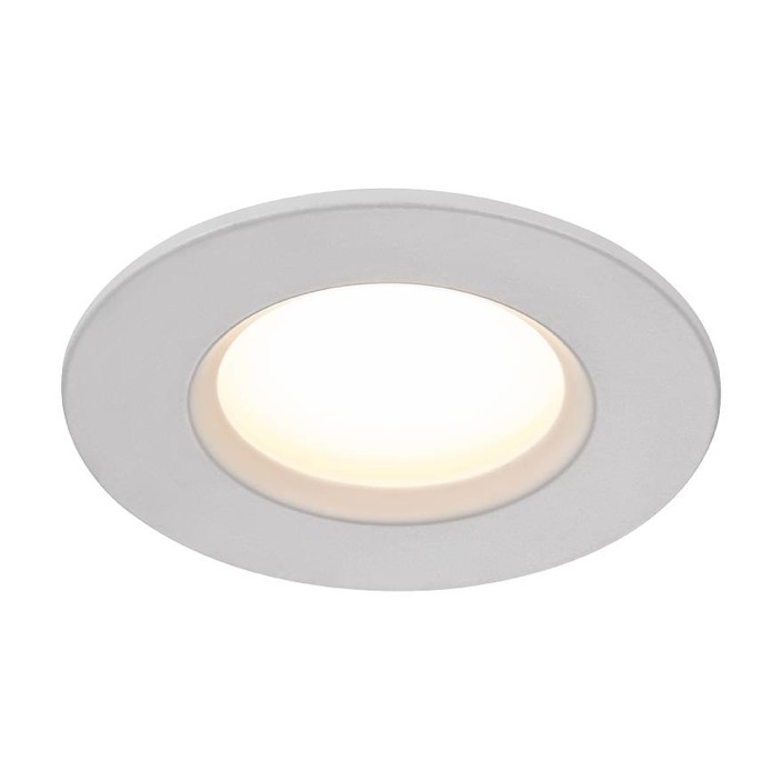 Sada vestavných svítidel Dorado od Nordlux vyzařuje teple bílé světlo, takže je vhodná například do pokoje, kde potřebujete příjemné osvětlení. (bílá)