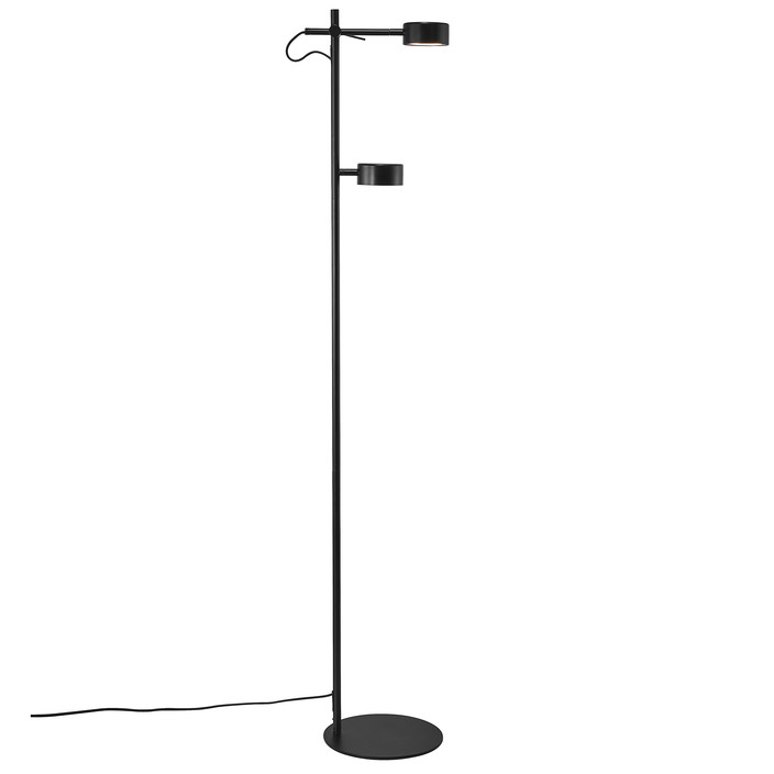 Útlý minimalistický design s velkou silou osvětlení, Nordlux Clyde (černá)