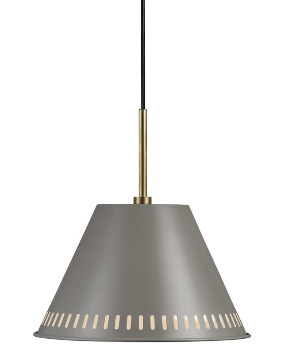 Elegantní lehce industriální svítidlo s mosazným detailem a zajímavým světelným efektem - Nordlux Pine.