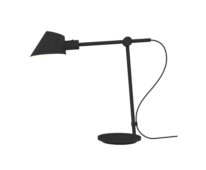 Nástěnná lampa, která si posvítí přesně na to, co potřebujete! Má nastavitelné rameno i stínidlo, takže se dokonale přizpůsobí vašim požadavkům. (černá)