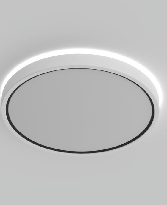 Stropní světlo do koupelny s možností měnit teplotu světla a nočním svícením. Nordlux Noxy.