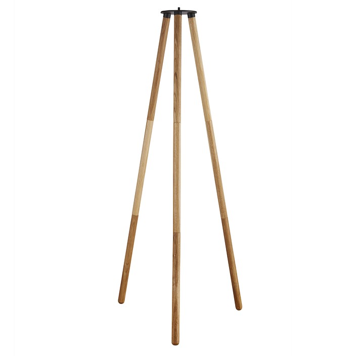 Elegantní trojnohý stojan pro světlo Kettle (dřevo)