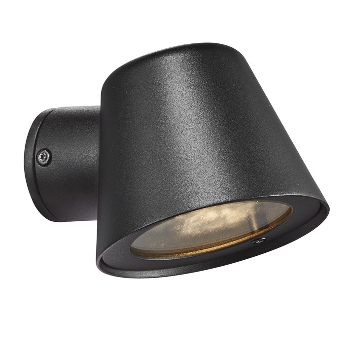 Malá lampa co umí hodně posvítit, to je Aleria od Nordlux. Nástěnné venkovní světlo ve 4 barevných provedeních - černé, bílé a šedé a galvanizované oceli. (černá(rozbaleno))