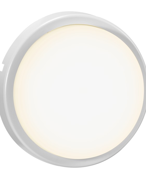 Jednoduché a funkční LED světlo Nordlux Cuba Energy použitelné v exteriéru i interiéru, možnost zakoupení v bílé nebo černé barvě.