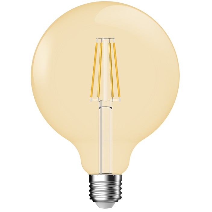 Designová žárovka Nordlux LED žárovka Classic Deco Globe 4,2W E27 (zlatá)
