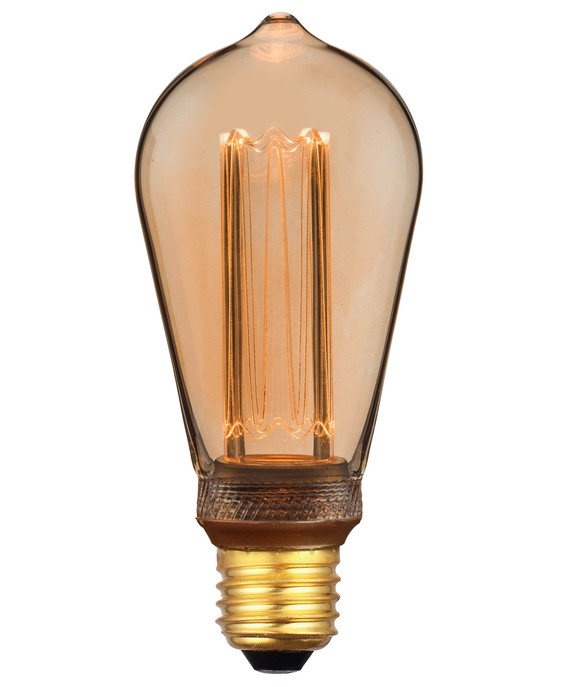 Designová Nordlux LED žárovka Retro Deco Edison 3,5W E27