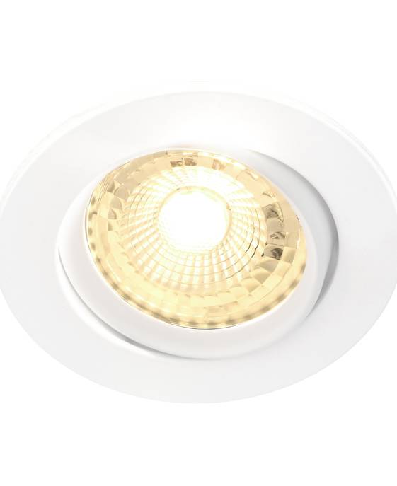Sada vestavných světel Octans od Nordlux sestává z jednoduchých svítidel pro vnitřní použití s plastovým rámem. Svítilna je nastavitelná