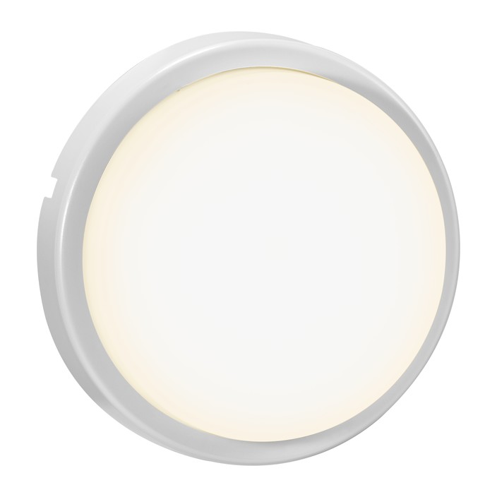 Jednoduché a funkční LED světlo Nordlux Cuba Bright použitelné v exteriéru i interiéru, možnost zakoupení v bílé nebo černé barvě. (bílá)