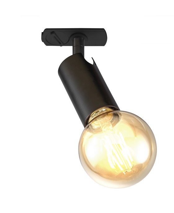 Originální stropní světlo Open od Nordluxu v mateném bílém nebo černém provedení. Vyberte si dekorativní žárovku pro originální design.