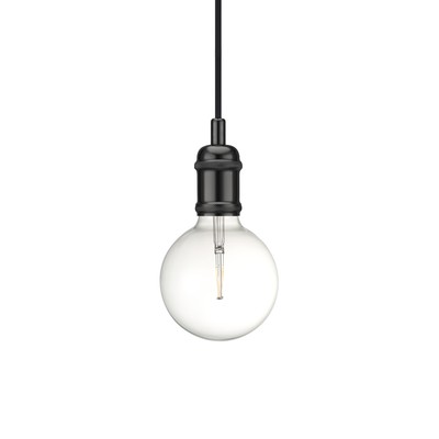 Minimalistické světlo Nordlux Avra v provedeních černá, mosaz, měď určené pro stylové žárovky Avra