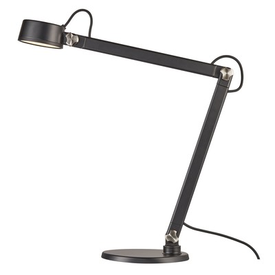 Stolní, nástěnné nebo lampa s klipem, Nobu od Nordluxu využijete kdekoliv bude třeba, v černém a šedém matném provedení.