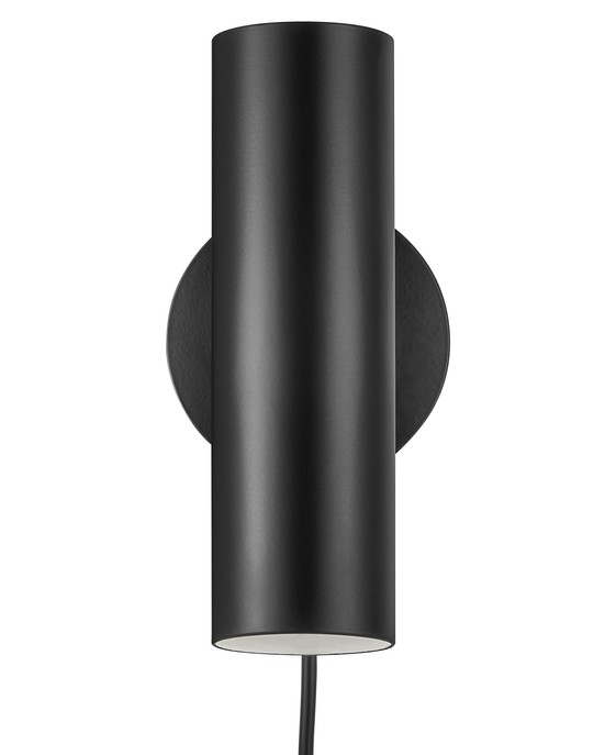 Minimalistická nástěnná lampička Mib 6 se severskou elegancí vrhající dokonalé a přímo směrované světlo ve třech barevných provedeních