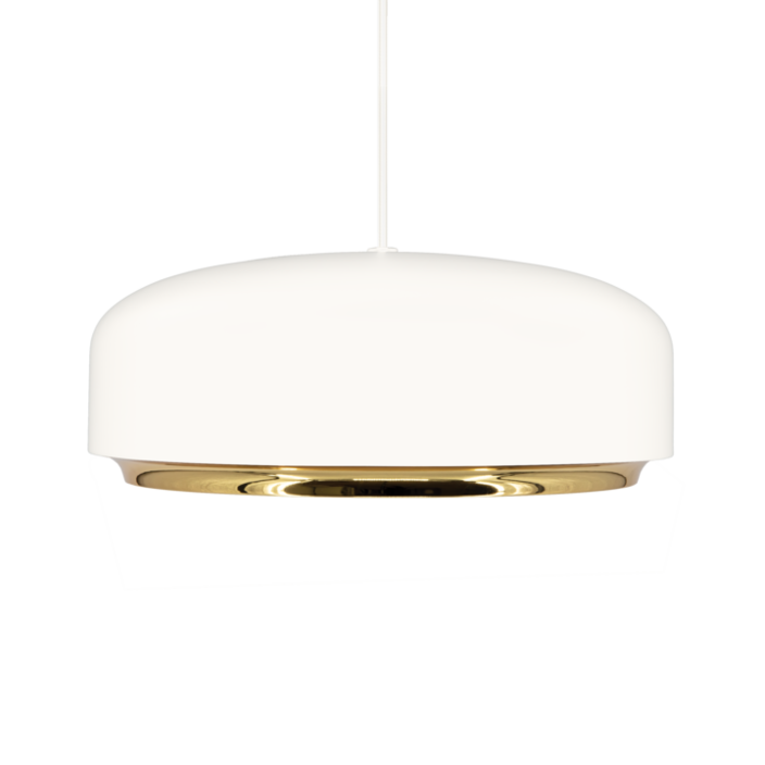 UMAGE Hazel je světlo s oblým designovým tvarem, v černé barvě, dostupný ve dvou barevných provedeních. S externím stmívačem je stmívatelný.  (bílá)
