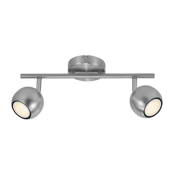 Nerezové stropní svítidlo Chicago od Nordluxu - kulatý tvar a nadčasový design (nerezová ocel)