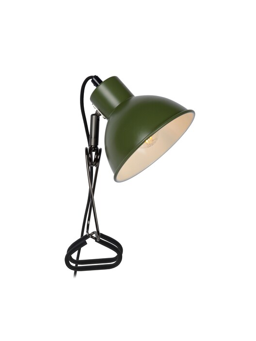 Flexibilní lampičku Moys s klipem využijete téměř všude díky upínací sponě, disponuje navíc směrovatelnou hlavou i ramenem. (zelená)