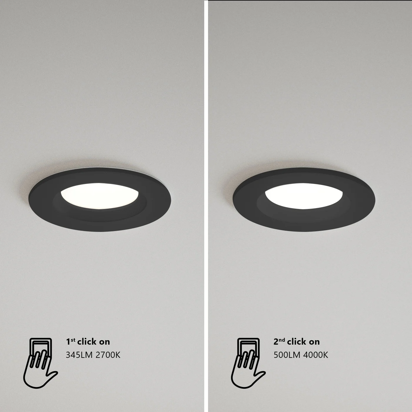 Integrovanou LED diodu umožňující paralelní připojení má bodovka Tiaki od Nordluxu. Můžete tlumit její světlo ve dvou krocích bez použití stmívače