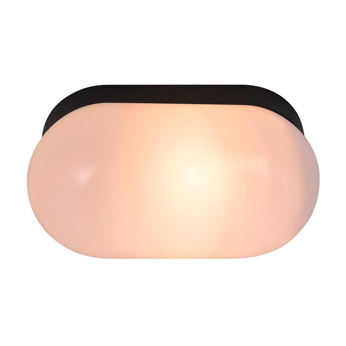 Nástěnné svítidlo Foam s vysokým krytím zajišťuje perfektní rozptýlené osvětlení vaší koupelny. Vyberte si z černé nebo bílé varianty. (černá)