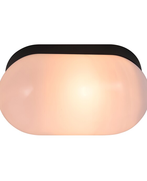 Nástěnné svítidlo Foam s vysokým krytím zajišťuje perfektní rozptýlené osvětlení vaší koupelny. Vyberte si z černé nebo bílé varianty.