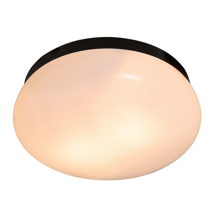 Stropní svítidlo Foam s vysokým krytím zajišťuje perfektní rozptýlené osvětlení vaší koupelny. Vyberte si z černé nebo bílé varianty. (černá)