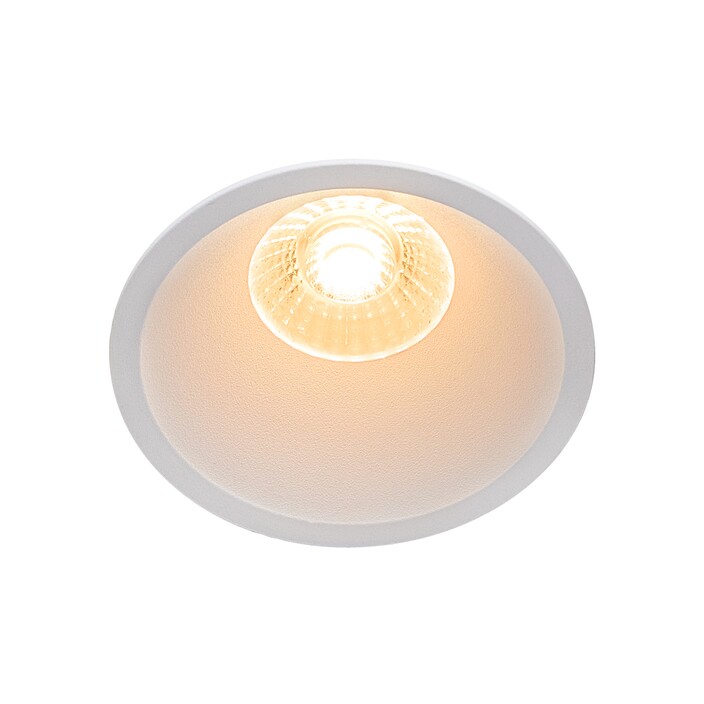 Vestavěná bodovka Albric je ideální do koupelny a poskytuje přirozené neoslňující světlo, bodovky lze paralelně zapojit a jsou dostupné v bílé a černé variantě. (bílá)