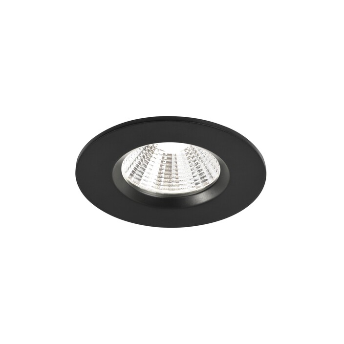 Vestavná bodovka Fremont od Nordluxu. Nastavitelný sklon světla, úsporné LED provedení, 3 barevné varianty. (černá)