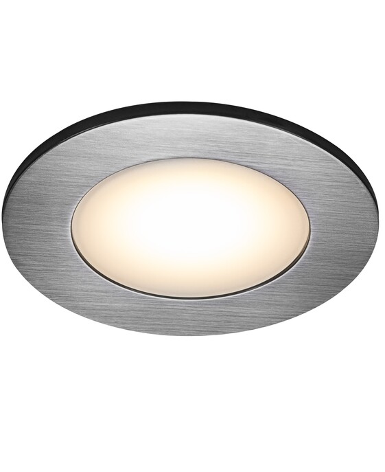 Sada 3 svítidel Nordlux Leonis má integrovanou LED diodu a rám z plastu, který přispívá k dlouhé životnosti a nízké spotřebě energie, ideální do koupelny.