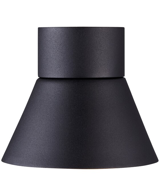 Nordlux Kyklop Cone je moderní venkovní nástěnné svítidlo, které osvětluje okolí směrem dolů. Dostupné v černé a rezavé variantě.