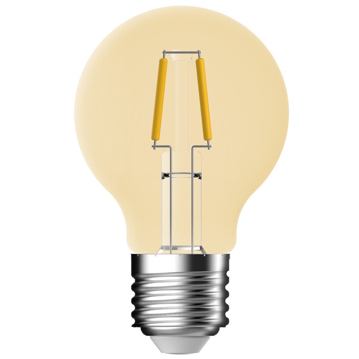Designová Nordlux LED žárovka Deco Gold 4,2W E27 2500K (zlatá)