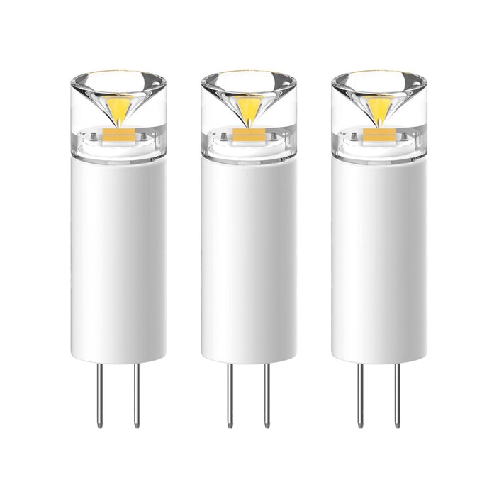 LED žárovka se závitem G4 1,4W 3000K v balení 3 kusů (čirá)