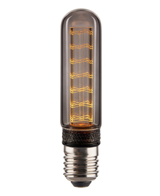 Designová Nordlux LED žárovka Tiny Zigzag Smoked 2,3W E27