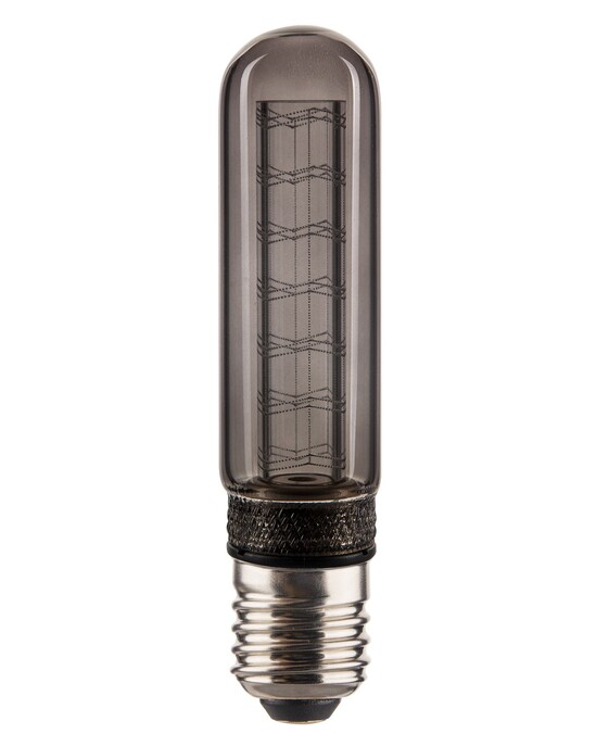 Designová Nordlux LED žárovka Tiny Zigzag Smoked 2,3W E27