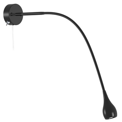 Praktická nástěnná LED lampička Nordlux Drop s flexi ramenem pro použití do zásuvky