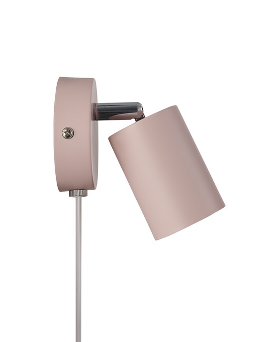 Minimalistická nástěnná lampička Nordlux Explore s flexibilní hlavou, v 7 barevných variantách.