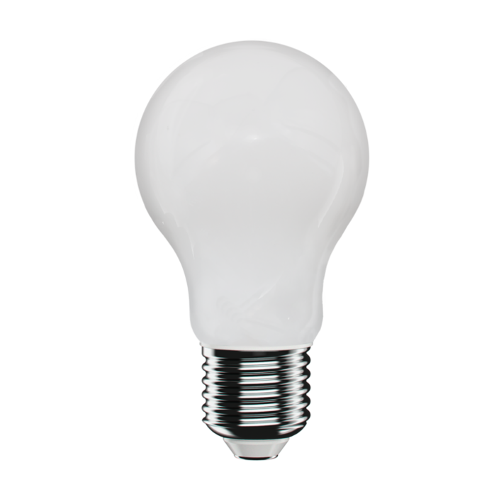 8W LED žárovka UMAGE Idea o průměru 6 cm, vhodná pro svítidla se závitem E27 nejen značky UMAGE. (bílá)