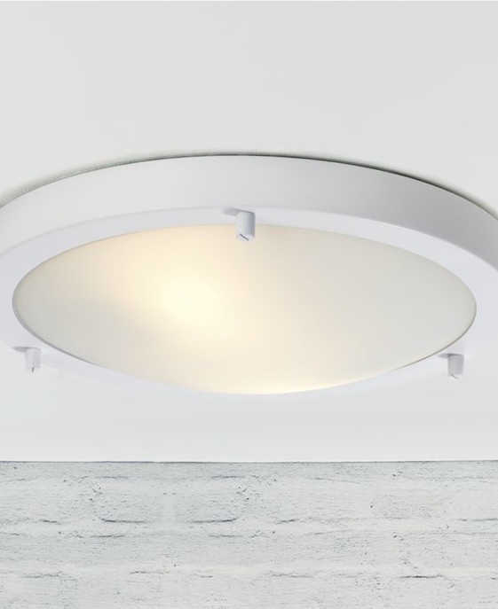 Stylové stropní svítidlo Nordlux Ancona s vysokým krytím je velmi vhodné do koupelny.