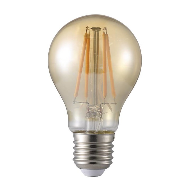 LED žárovka se závitem E27 3W 2000K (zlatá)