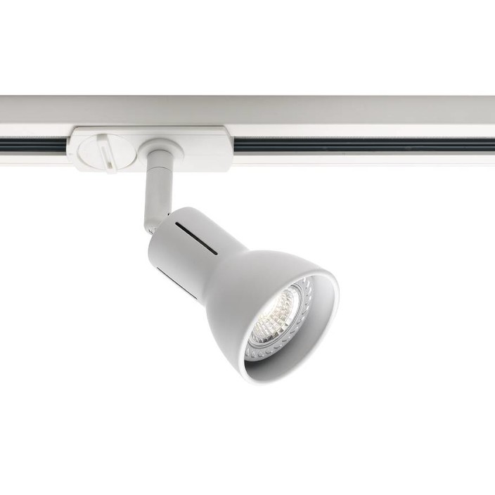 Flexibilní stropní svítidlo Nordlux Munin s nastavitelnou hlavou pro systém Link v bílé a černé barvě. (bílá)