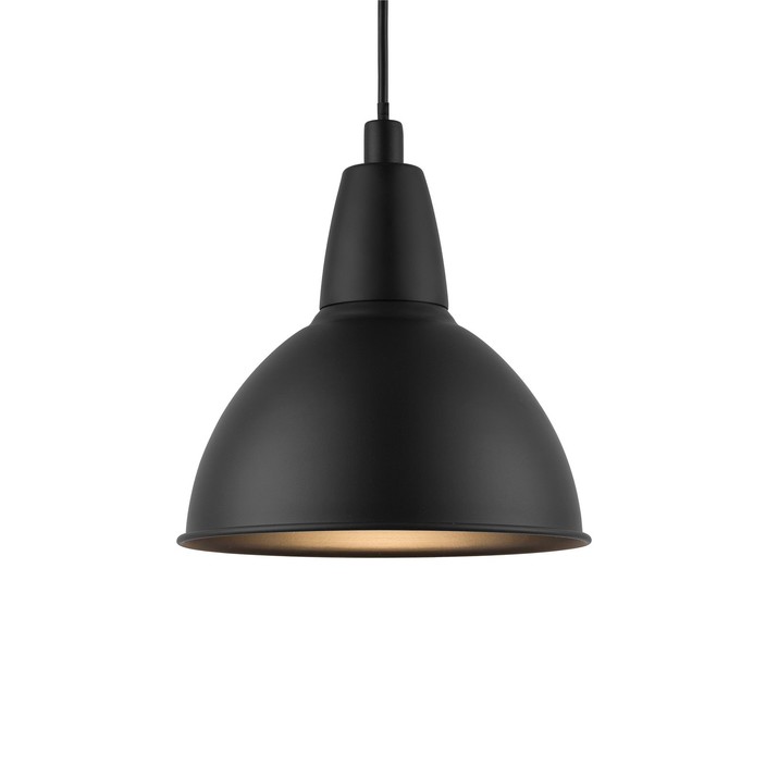 Závěsná lampa Trude od Nordluxu. Retrostyl do Vaší jídelny  (černá)