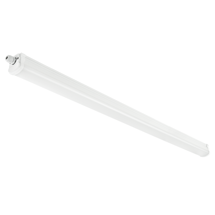 Oakland Single od Nordluxu. Praktické podlouhlé stropní svítidlo v úsporném LED provedení (Délka: 123,2cm)
