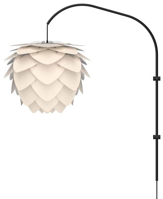 UMAGE Aluvia - originální lampa. Ve dvou velikostech a šesti barevných provedeních. Variabilní - závěsná nebo stojací (stínidlo pohyblivé v rozsahu 180°)