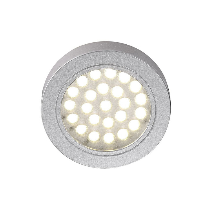 Moderní bodové LED svítidlo Nordlux Cambio s možností zavěšení na strop nebo zabudování přímo do izolace (hliník)