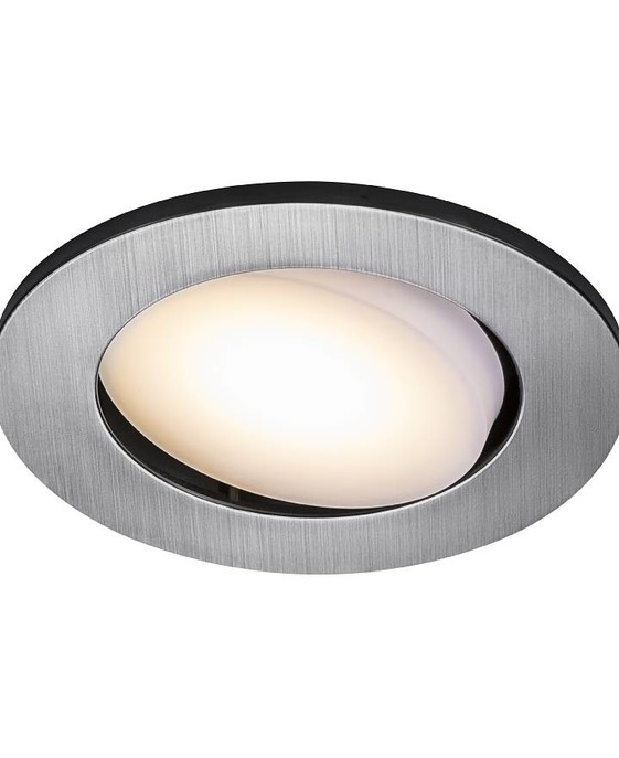 Svítidla Nordlux Leonis mají integrovanou LED diodu a rám z bílého plastu, který přispívá k dlouhé životnosti a nízké spotřebě energie.