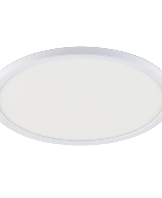 Stropní LED svítidlo Bronx 2700K IP54 stmívatelné od Nordluxu kruhového tvaru v klasickém jednoduchém designu do koupelny.