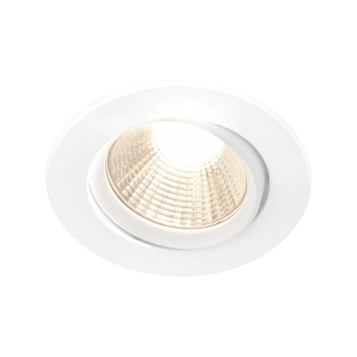 Sada vestavných svítidel Dorado od Nordlux vyzařuje teple bílé světlo, takže je vhodná například do kuchyně, kde potřebujete dobré osvětlení. (bílá)
